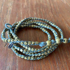 M. Cohen Brass Wrap Bracelet
